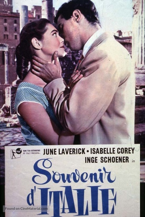 Souvenir d&#039;Italie - Italian Movie Poster