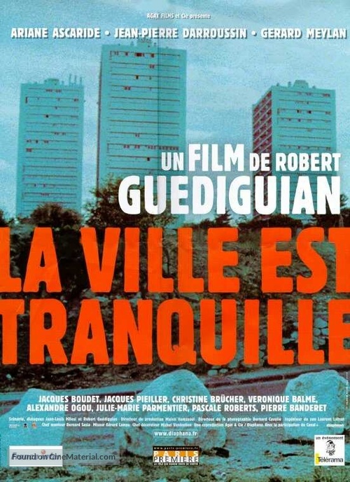 Ville est tranquille, La - French poster