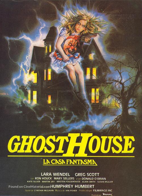 La casa 3 - Ghosthouse - Spanish Movie Poster