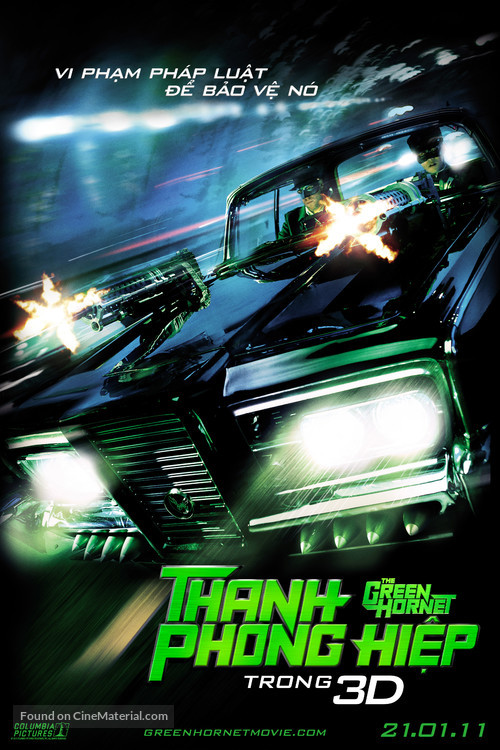 The Green Hornet - Vietnamese Movie Poster