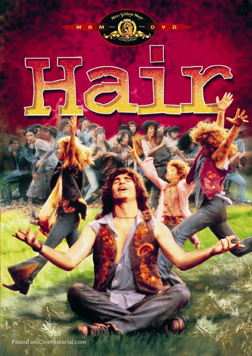 Hair - German DVD movie cover