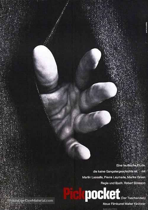 Pickpocket - German Movie Poster