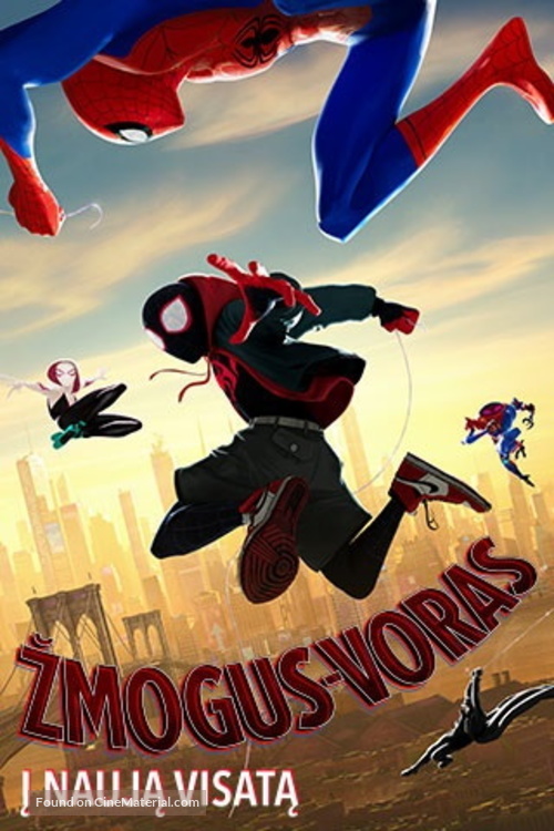Spider-Man: Into the Spider-Verse - Lithuanian Movie Poster