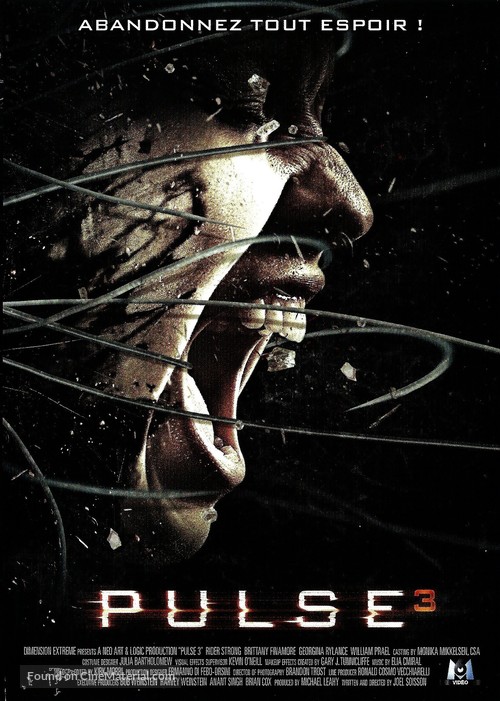 Pulse 3 - French DVD movie cover
