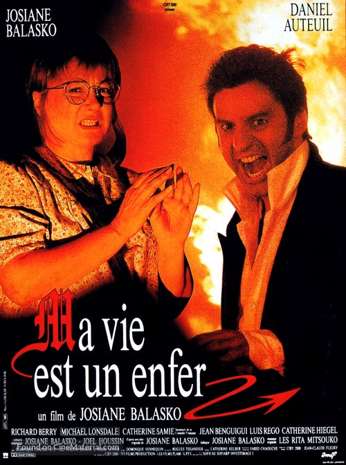 Ma vie est un enfer - French Movie Poster