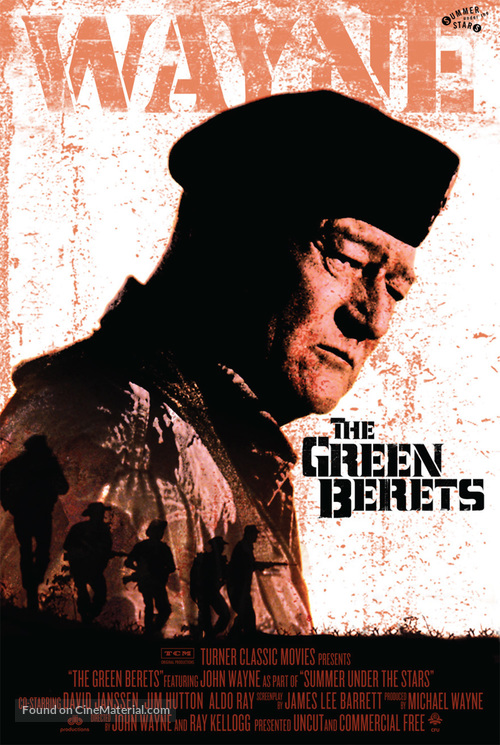 The Green Berets - Re-release movie poster