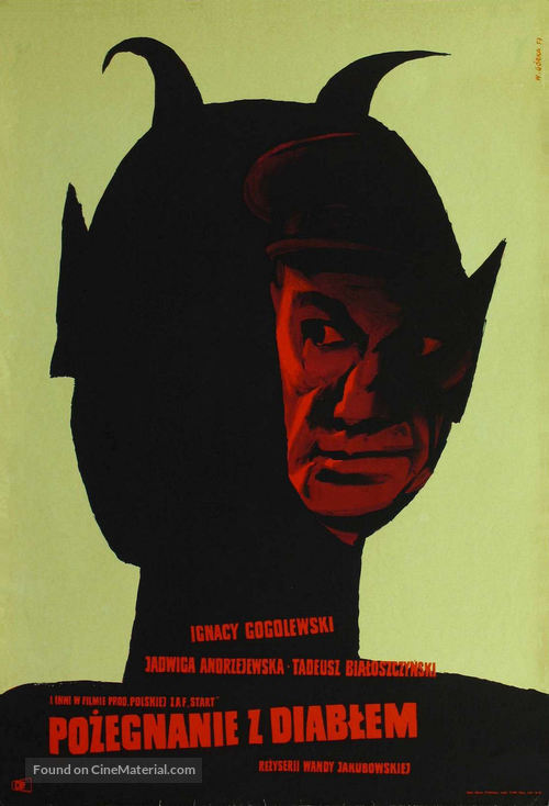 Pozegnanie z diablem - Polish Movie Poster