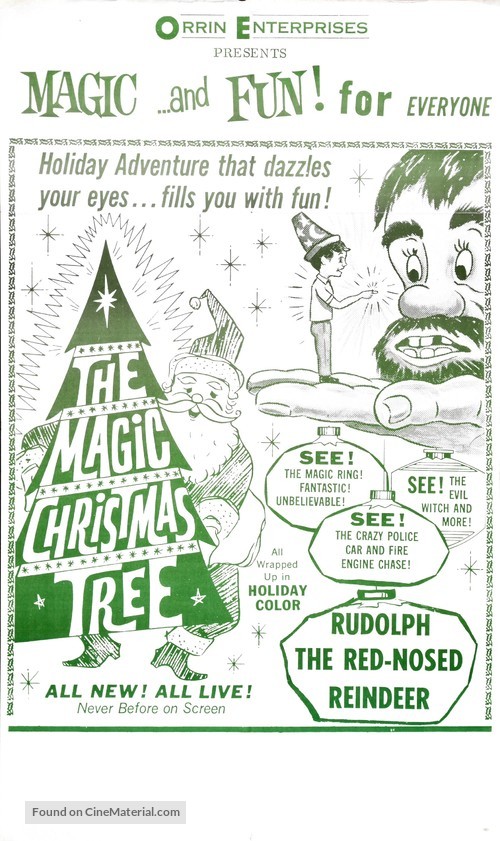 The Magic Christmas Tree - Theatrical movie poster