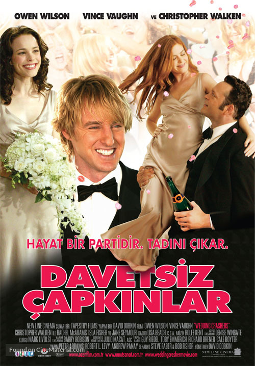 Wedding Crashers - Turkish Movie Poster