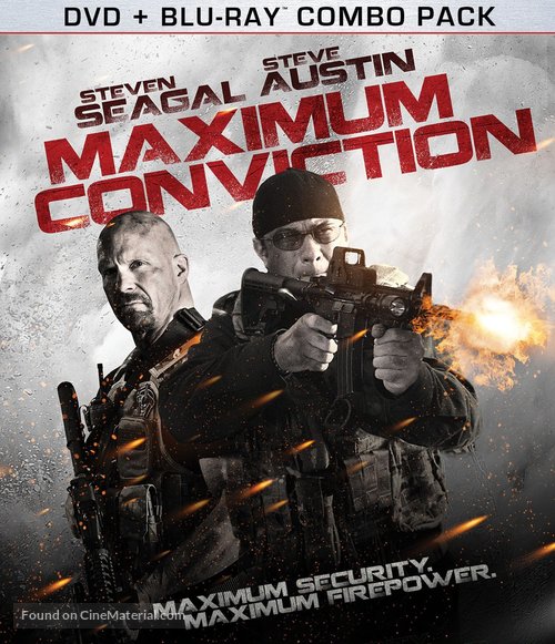 Maximum Conviction - Blu-Ray movie cover