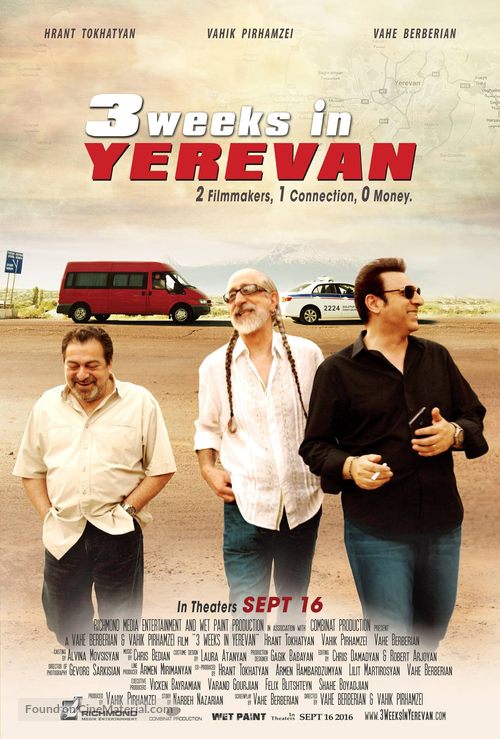 3 Weeks in Yerevan - Movie Poster