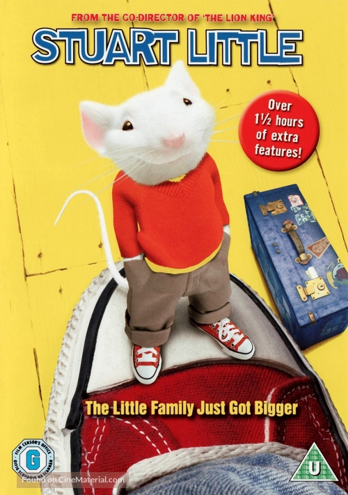 Stuart Little - British DVD movie cover