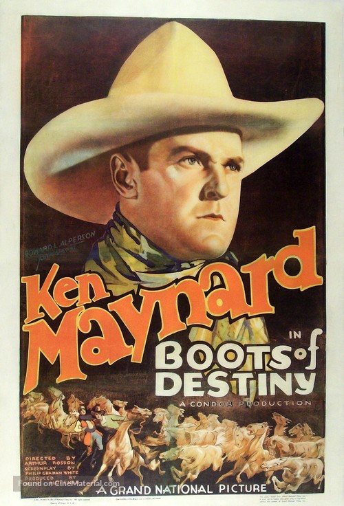 Boots of Destiny - Movie Poster