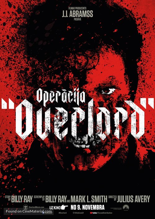 Overlord - Latvian Movie Poster
