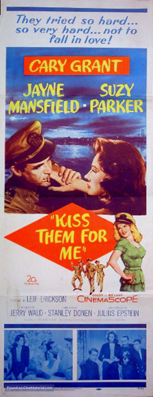 Kiss Them for Me - Movie Poster