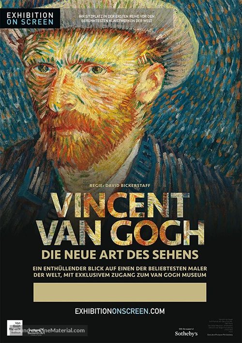 Exhibition on Screen: Vincent Van Gogh - German Movie Poster