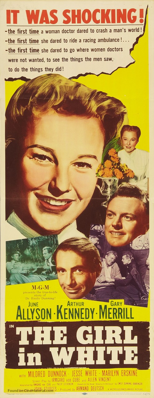 The Girl in White - Movie Poster