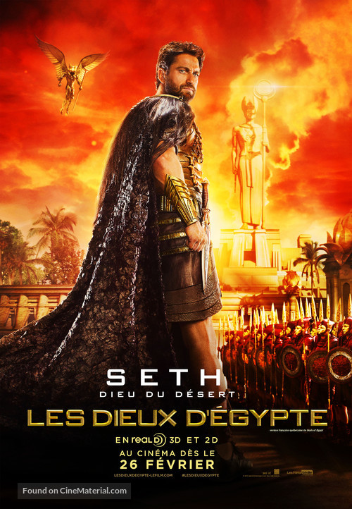 Gods of Egypt - Canadian Movie Poster