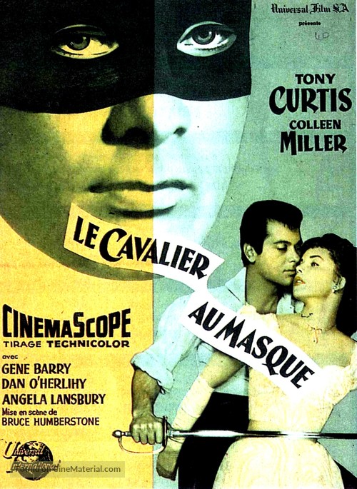 The Purple Mask - French Movie Poster