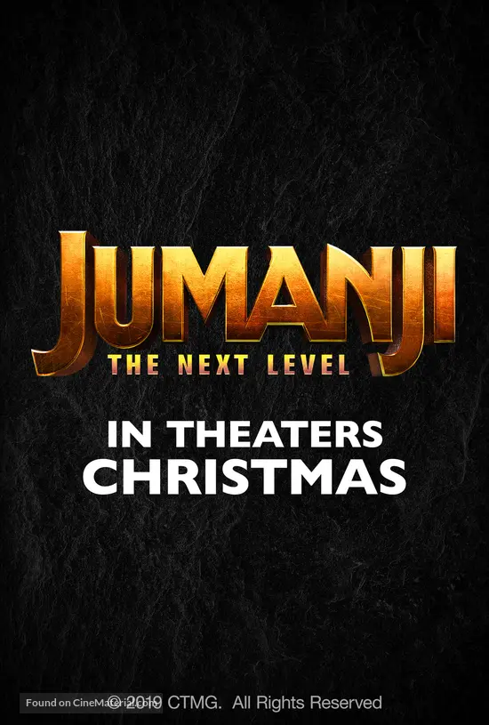 Jumanji The Next Level 2019 Logo Jumanji The Next Level 2019 Logo
