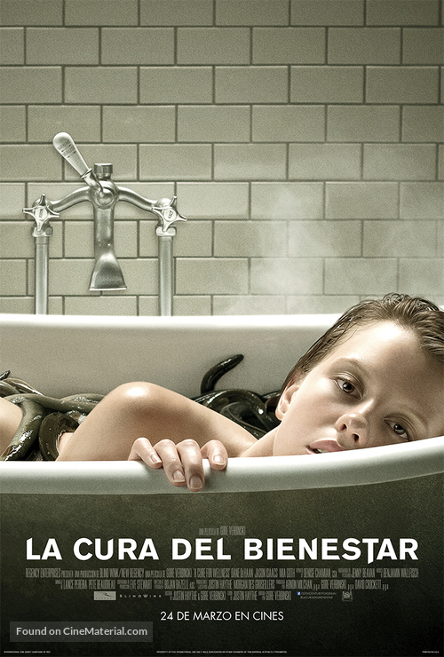 A Cure for Wellness - Spanish Movie Poster