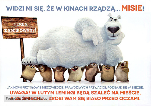 Norm of the North - Polish Movie Poster