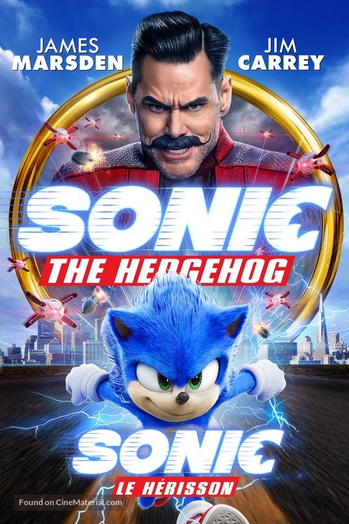 Sonic the Hedgehog - Canadian Movie Cover