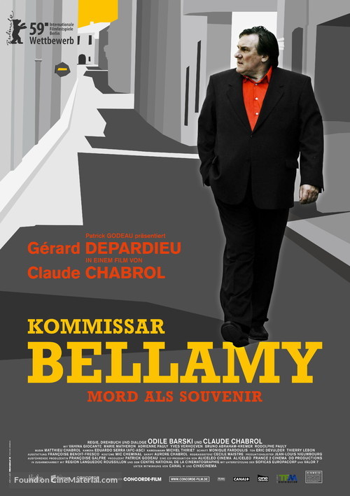 Bellamy - German Movie Poster