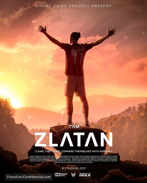 I Am Zlatan - International Movie Poster