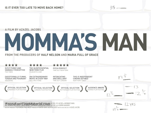 Momma&#039;s Man - British Movie Poster
