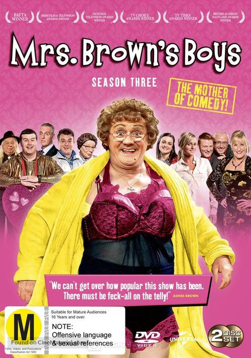 &quot;Mrs. Brown&#039;s Boys&quot; - New Zealand DVD movie cover