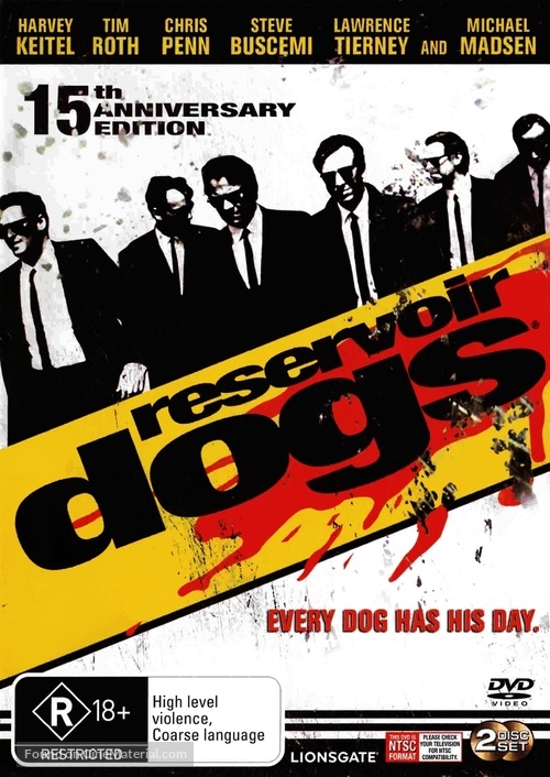 Reservoir Dogs - Australian Movie Cover