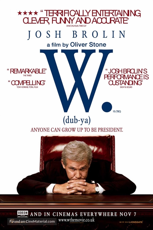 W. - British Movie Poster