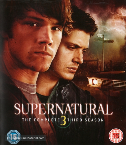&quot;Supernatural&quot; - British Blu-Ray movie cover