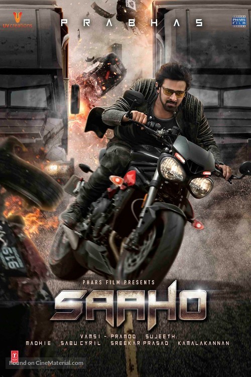 Saaho -  Movie Poster