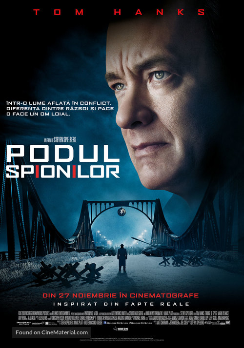 Bridge of Spies - Romanian Movie Poster