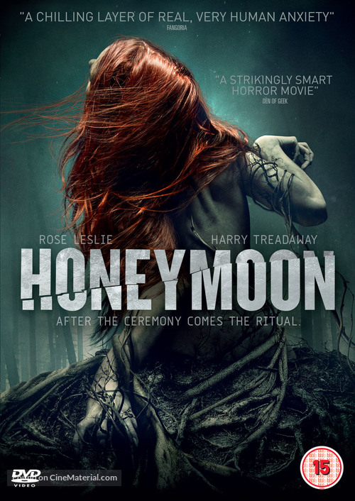 Honeymoon - British DVD movie cover