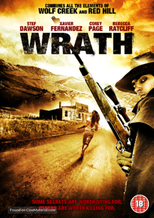 Wrath - British DVD movie cover