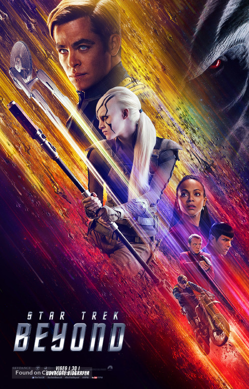 Star Trek Beyond - Danish Movie Poster