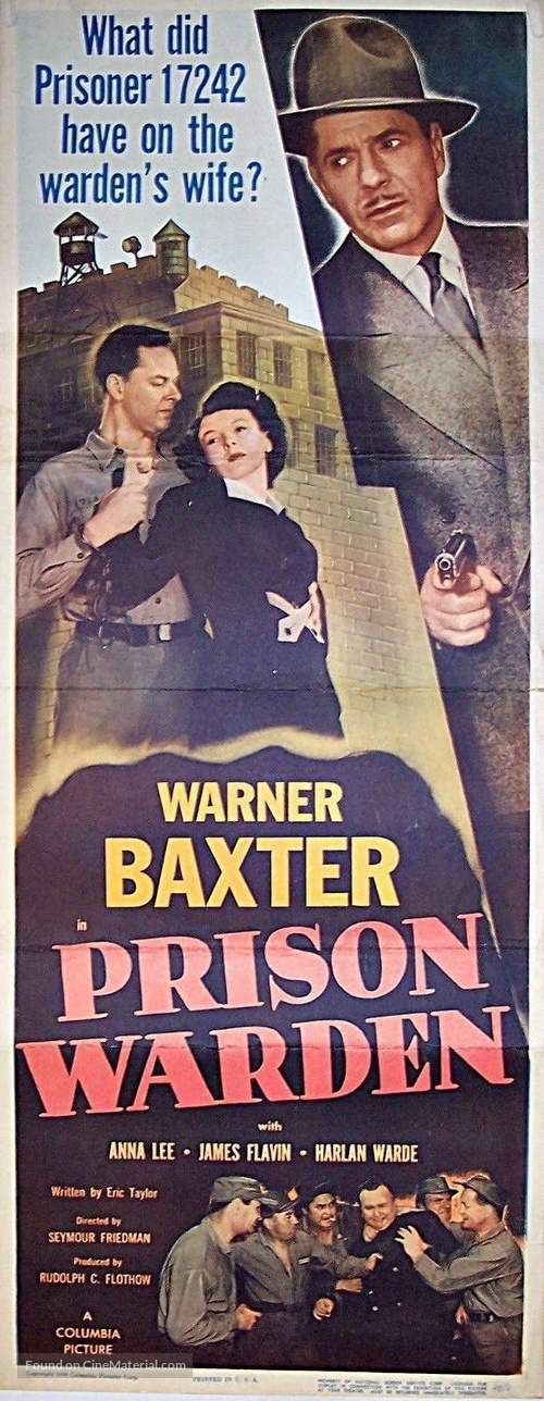 Prison Warden - Movie Poster