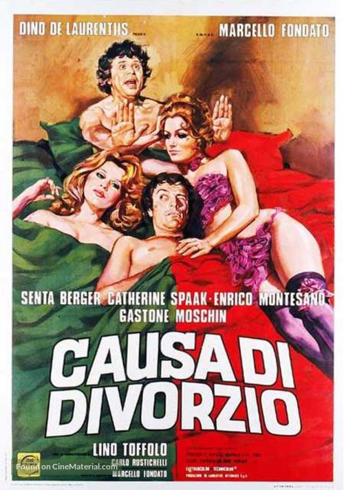 Causa di divorzio - Italian Movie Poster