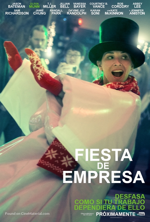Office Christmas Party - Spanish Movie Poster