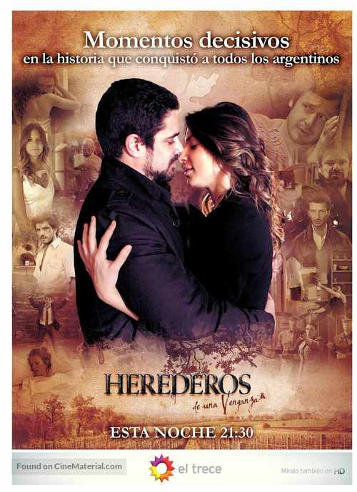 &quot;Herederos de una venganza&quot; - Argentinian Movie Poster