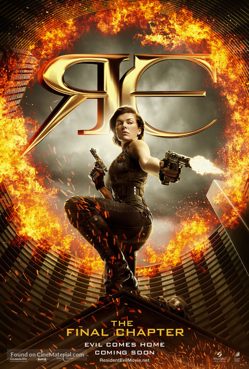 Resident Evil: The Final Chapter - Movie Poster