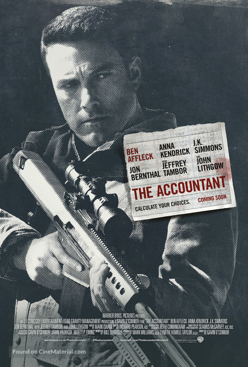 The Accountant - British Movie Poster