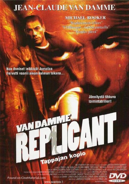 Replicant - Finnish DVD movie cover