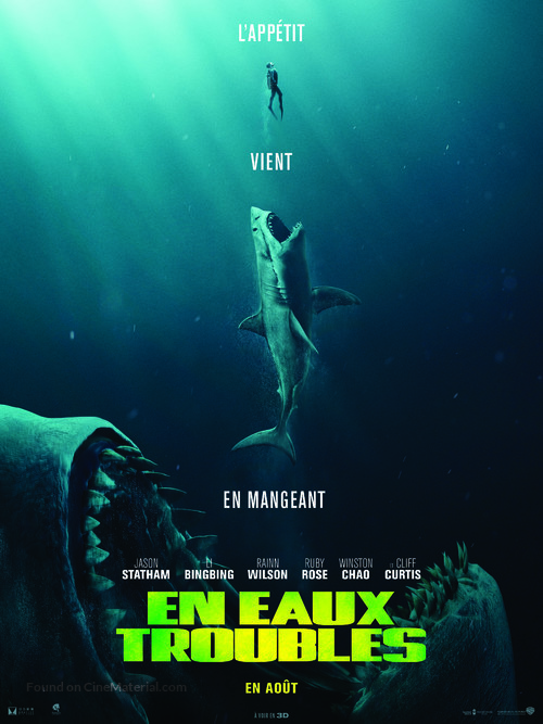 The Meg - French Movie Poster