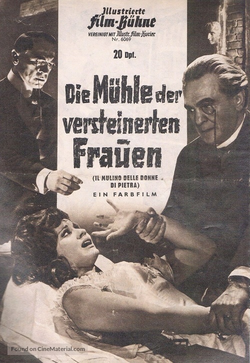 Il mulino delle donne di pietra - German poster