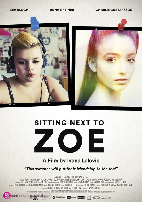 Sitting Next to Zoe - Swiss Movie Poster