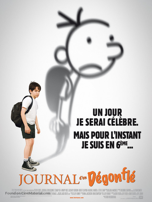 Diary of a Wimpy Kid - French Movie Poster